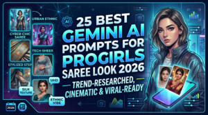 Gemini AI Prompts for Girls Saree Look 2026