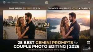 Gemini Prompts Couple Photo Editing