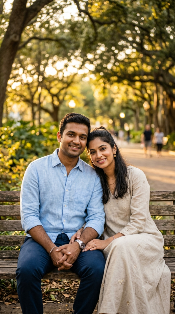 Gemini couple photo prompt