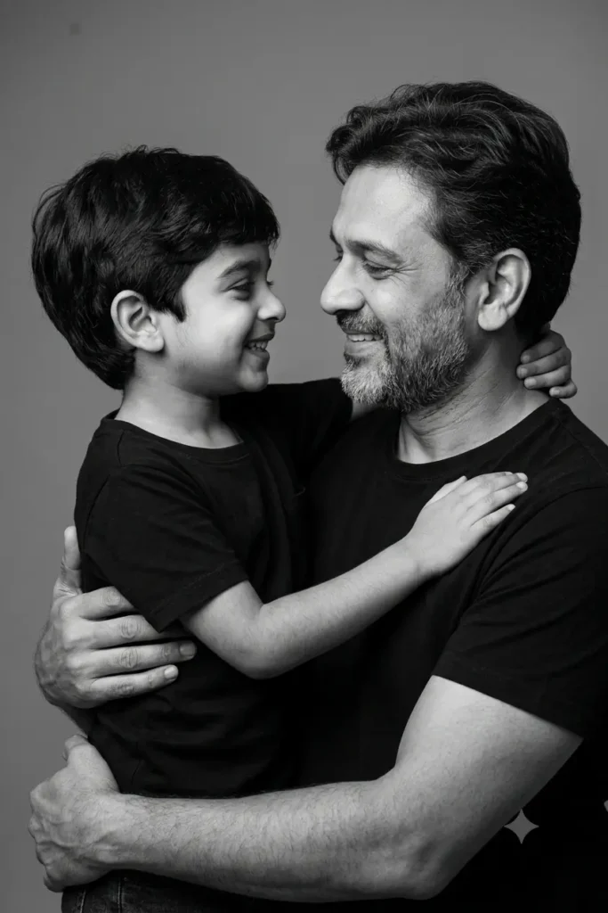 Father and Son Gemini AI prompt