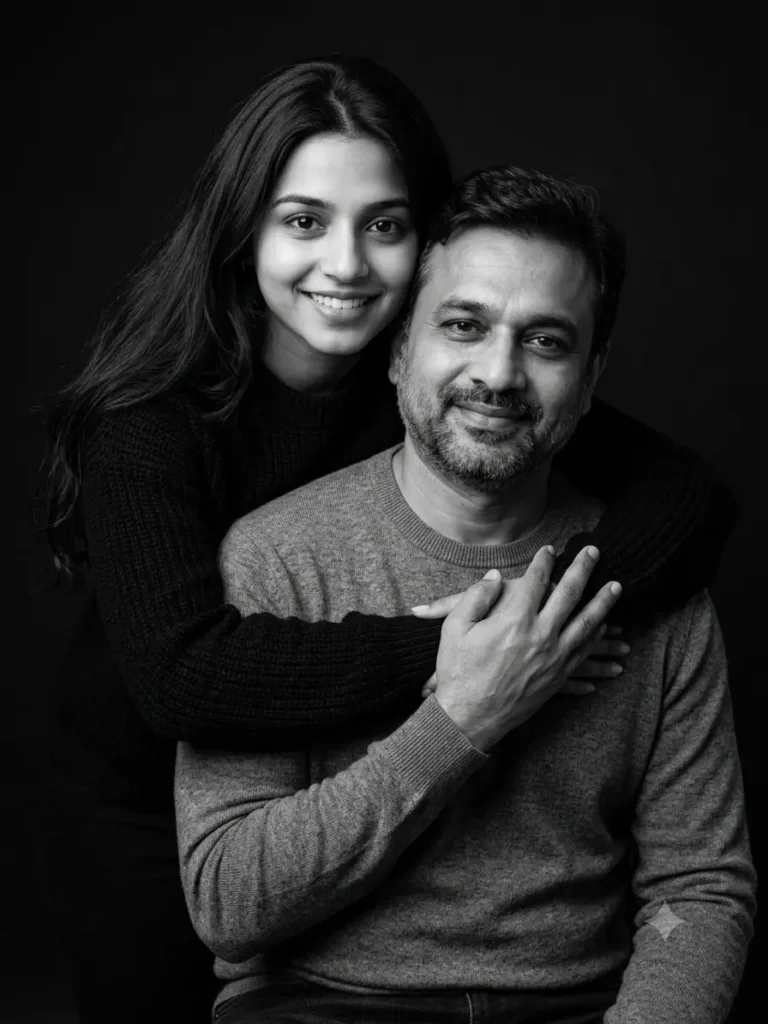 Father and daughter Prompts