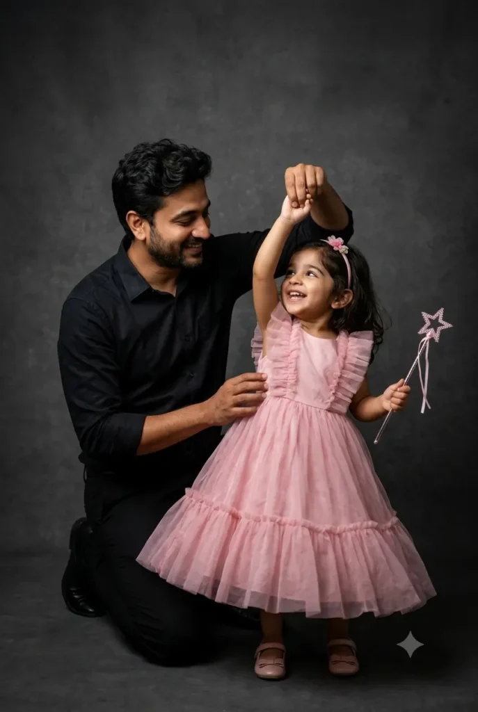 Father and daughter Prompts