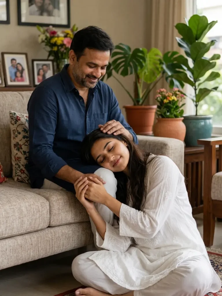 Father and daughter Prompts