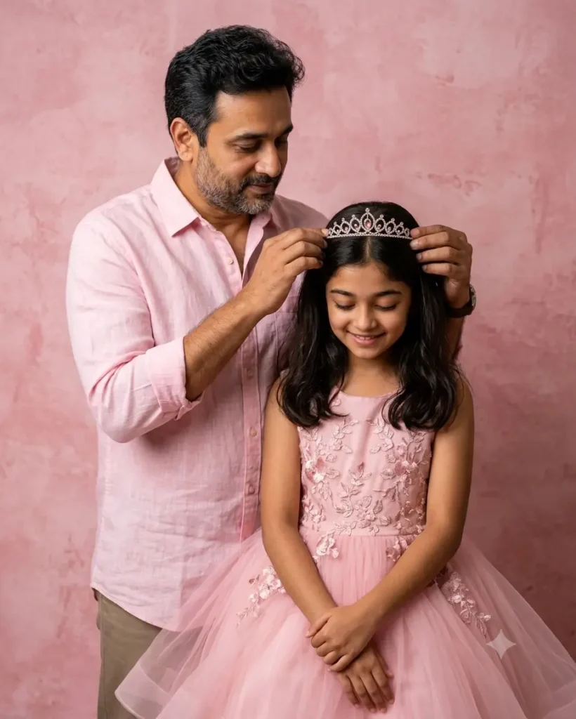 Father and daughter Prompts
